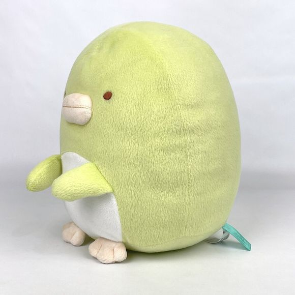 2017 San-X Sumikko Gurashi Green Penguin? 10” Adorable Stuffed Plush Animal Toy - Picture 3 of 10